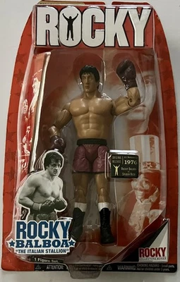 2007 Jakks 1976 Rocky Balboa VS Spider Rico Action Figure - Image 1 of 2