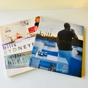 Bill Granger Cookbooks x 2 Bills Open Kitchen & Bills Sydney Food - Picture 1 of 24