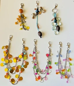 one Bag Charm / key chains Accessories - Different Color & Designs - Picture 1 of 11
