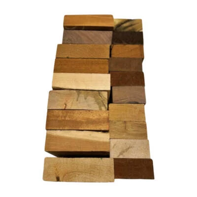 EXOTIC WOOD ZONE Box of Mixed Defective Bowl Blank Cutoffs | 15 Lbs