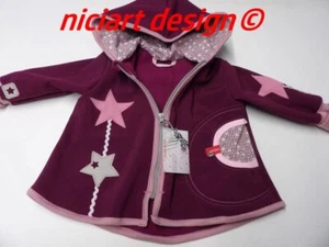 niciart design ♥ SOFTSHELLJACKE STERNCHEN ♥ KINDER SOFTSHELL JACKE ♥wahlw m HOSE - Bild 1 von 24