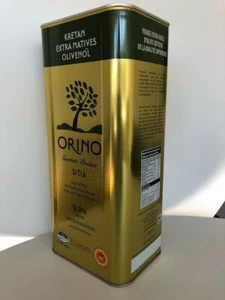 Extra Natives Olivenöl aus Kreta, ORINO 5 L, P.D.O Sitia. Ernte 2024(12,99 €/Lt) - Bild 1 von 10