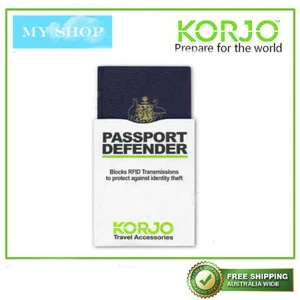 KORJO Passport RFID Defender -Protect your passport from identity theft - RFIDPP - Bild 1 von 1