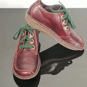 Clarks Artisan "Funny Dream" Ladies Leather Shoes - UK 4 D - Brown Oxblood - Picture 1 of 14