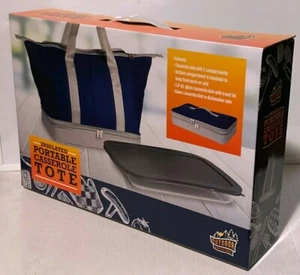 Outdoor Adventure Casserole Dish 3.17qt w/ Tote, Insulated Portable Collapsible - Imagen 1 de 6