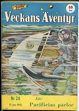 Jules Verne Veckans Aventyr Vol.6 #24 1945-Swedish-comics-Batman-Superman-VF