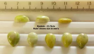 EPIDOTE, 23,78 cts, ¡RARO!, COLORES AMARILLO VERDE, HERMOSO, *NATURAL*, VENDEDOR DE EE. UU. - Imagen 1 de 4