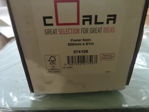6 rolls Poster Satin Inkjet Plotter Paper 135g/m² 500mm x 61m - Afbeelding 1 van 5