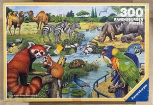 300 Pieces Jigsaw Puzzle, RAVENSBURGER, "Am Freigehege" - Picture 1 of 5