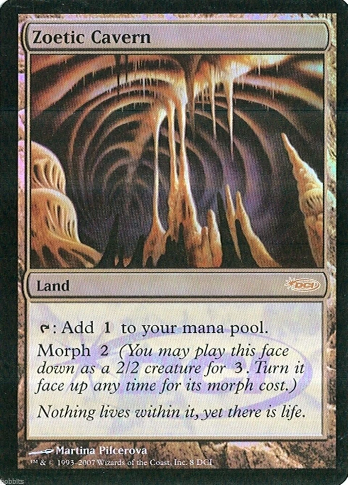 MTG - Promo - DCI Gateway - Zoetic Cavern - Foil - NM - Image 1 of 1