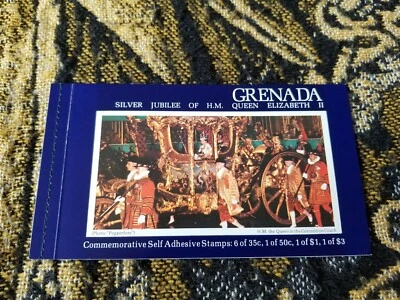 Grenada - Silver Jubilee Queen Elizabeth Stamp Booklet - T32 Tariff Incl - Изображение 1 из 2