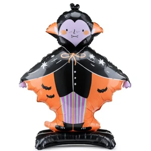 Stehender Folienballon Dracula 64x81cm Halloween Ballons - Bild 1 von 6
