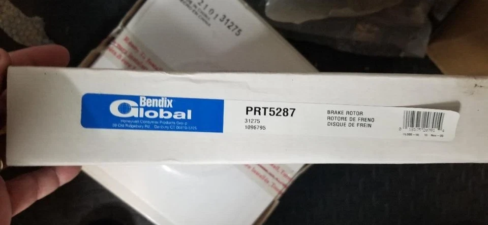 Lote de 2 - Bendix PRT5287 - Rotor de freno delantero ventilado Global™ Premium NUEVO SELLADO Foto 1 de 1