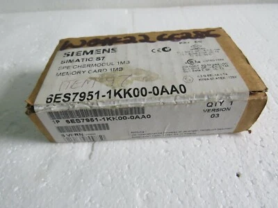 SIEMENS 6ES7951-1KK00-0AA0 SIMATIC S7, memory cards for S7-300, " Fast Ship " - Image 1 of 4