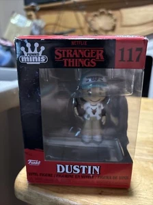 STRANGER THINGS Funko Minis Dustin # 117 SEASON 4 Vinyl Figure Thinking Cap - Picture 1 of 6