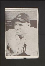 1934 Detroit Tigers Annis Furs Team Issue Frank Doljack TOUGH!