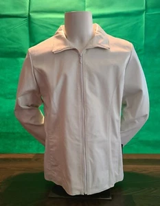 Vintage Wilsons Leder Maxima Jacke Damen XL weiß neu aus altem Lagerbestand - Bild 1 von 8