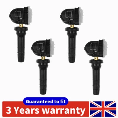 Sensores de presión de neumáticos 4 piezas para Ford Focus C-Max Kuga Fiesta VI Focus III Transit - Imagen 1 de 4