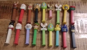 Lot of 18 Collectible Pez Dispensers Only Assorted Candy Dispensar Classic Kid - Picture 1 of 3