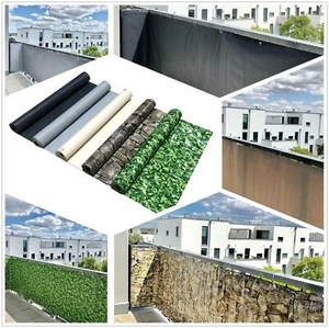 Balkon Sichtschutz PVC Bespannung Terrasse 6 m Balkonverkleidung Wind Schutz  - Bild 1 von 11
