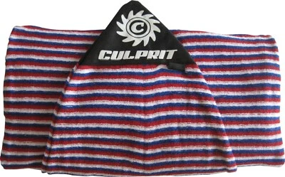 Culprit Surf - Red White Blue - Surfboard Sock 6'0 - 8'6"