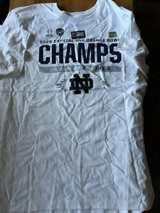 Notre Dame Herren Nike Orange Bowl Champs Shirt 2XL - Bild 1 von 3