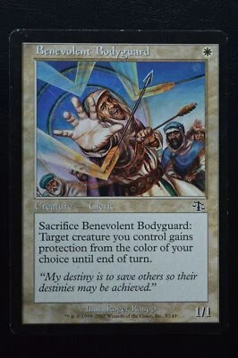 Magic The Gathering MTG BENEVOLENT BODYGUARD Judgment LP Lightly Played - Image 1 of 2