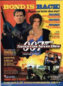 TOMORROW NEVER DIES 007 - INKWORKS - Trading Cards - Picture 1 of 6