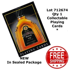 PLAYING CARDS COLLECTABLE Christian Brothers Brandy VS 712674 - Picture 1 of 3