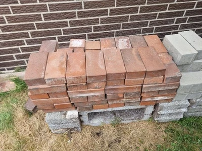 Rote Pflasterklinker 20x10x5cm, Pflastersteine, - Bild 1 von 2