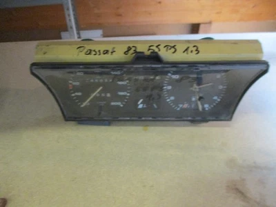 VW Passat B2 Kombiinstrument Tacho Tachometer 200kmh Tank Temp Uhr MOTOMETER - Bild 1 von 4