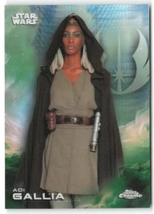 2025 Topps Chrome Star Wars Adi Gallia Prism Refractor #102 - Bild 1 von 2