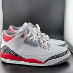 Jordan 3 Retro Fire Red (2022) Sz 10.5 - Picture 1 of 5