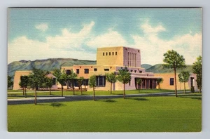 Albuquerque NM-New Mexico, Bibliothek, Universität, antike Vintage Postkarte - Bild 1 von 2