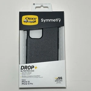 Coque Otterbox Symmetry pour Apple iPhone 12/12 Pro - Noire - Neuve - Photo 1 sur 10