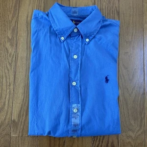 Polo Ralph Lauren Shirt Men’s Size Small Button Classic Fit Deep Blue NWT - Picture 1 of 4
