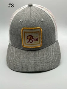 Birch Equipment Truckermütze Kappe Amerika grau weiß Mesh Patch Cap verstellbar Einheitsgröße - Bild 1 von 5