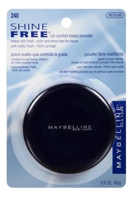 Maybelline Shine Free Oil-Control Loose Powder - 240 Medium - Discontinued - Image 1 of 4