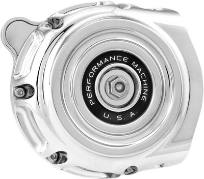 Performance Machine Vintage Air Cleaner - Chrome Motorcycle Street 0206-2133-CH - Image 1 of 4