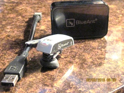 BlueAnt V1 Voice-Command A2Dp music Bluetooth Headset with EXTRA BLUETOOTH - Image 1 of 4