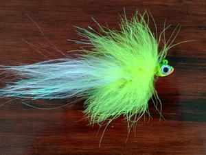 9" Weedless Jig 3/4 oz Muskie Jig Pike Bass Striper Saltwater - Picture 1 of 2