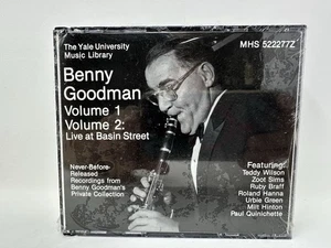 Amreco 1988 The Benny Goodman Yale Archives Vol. 1 & 2 Live at Basin St. CD - Picture 1 of 14