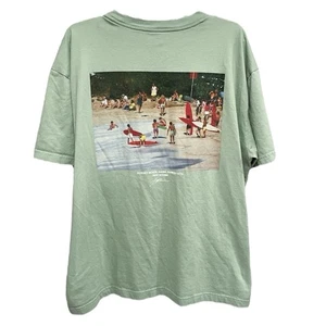 Camiseta Gap x Jeff Divine Para Hombres Retro Surf Bolsillo Talla XL Verde Grande Espalda Gráfico - Imagen 1 de 8