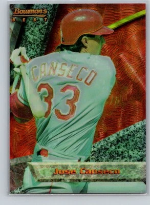 Bowman's Best #24 1994 refractores Jose Canseco Foto 1 de 2