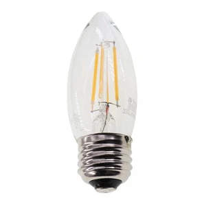 VERBATIM 99504 DIMMABLE EDISON FILAMENT LED BULB, 120V, E26, 4W, 2700K - Picture 1 of 4