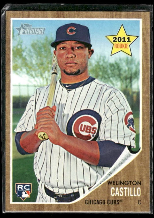 2011 Topps Heritage #431 Welington Castillo Short Print - Image 1 of 2