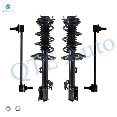 4 barras estabilizadoras delanteras eslabones-rápido completo puntal-resorte helicoidal para Lexus RX450H 2016-2020 Foto 1 de 4