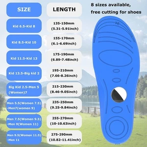 Premium PU Insoles with For Airtag Protection for Comfort in Every Step - Zdjęcie 1 z 42