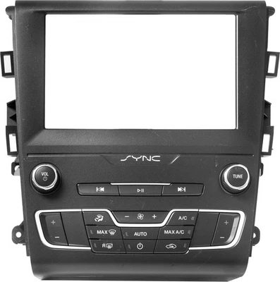 2017-2020 Ford Fusion Multimedia Climate Control Panel Part Number LS7T18E245CGB - Image 1 of 4