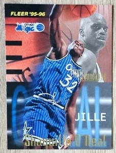 1995-96 NBA Fleer Firm Foundation #338 Shaquille O'Neal - Magic - Picture 1 of 2
